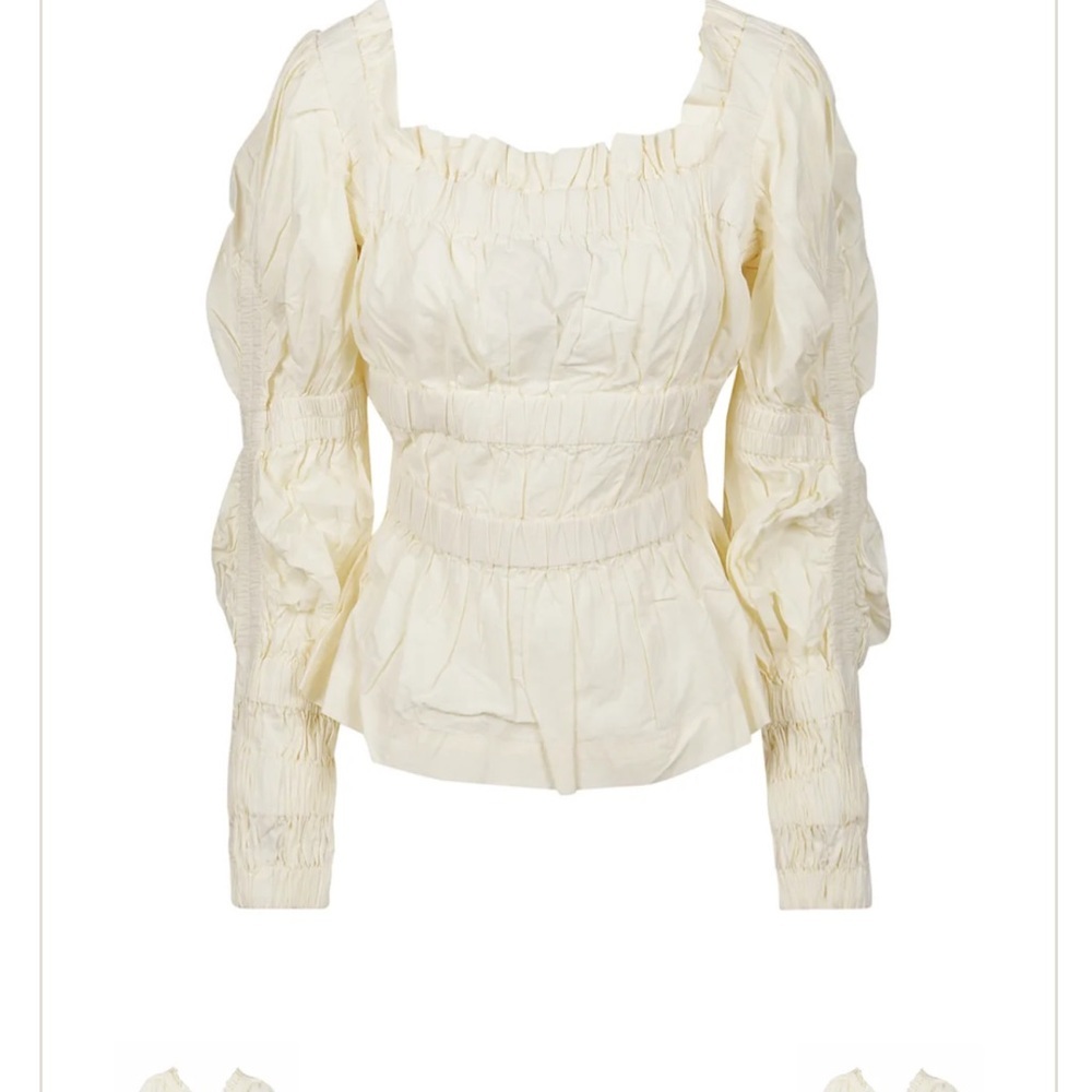 Sea New York Cream long sleeve Women's Top